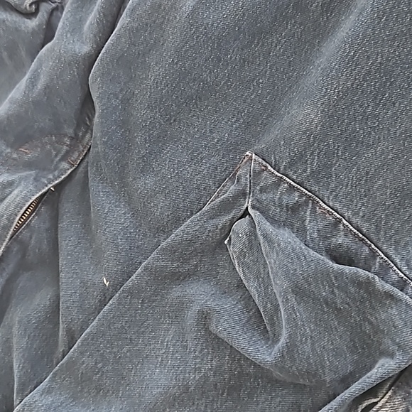 Free People Marx Slouchy Cargo Jeans Tab Button Detail Wideleg - Picture 7 of 13